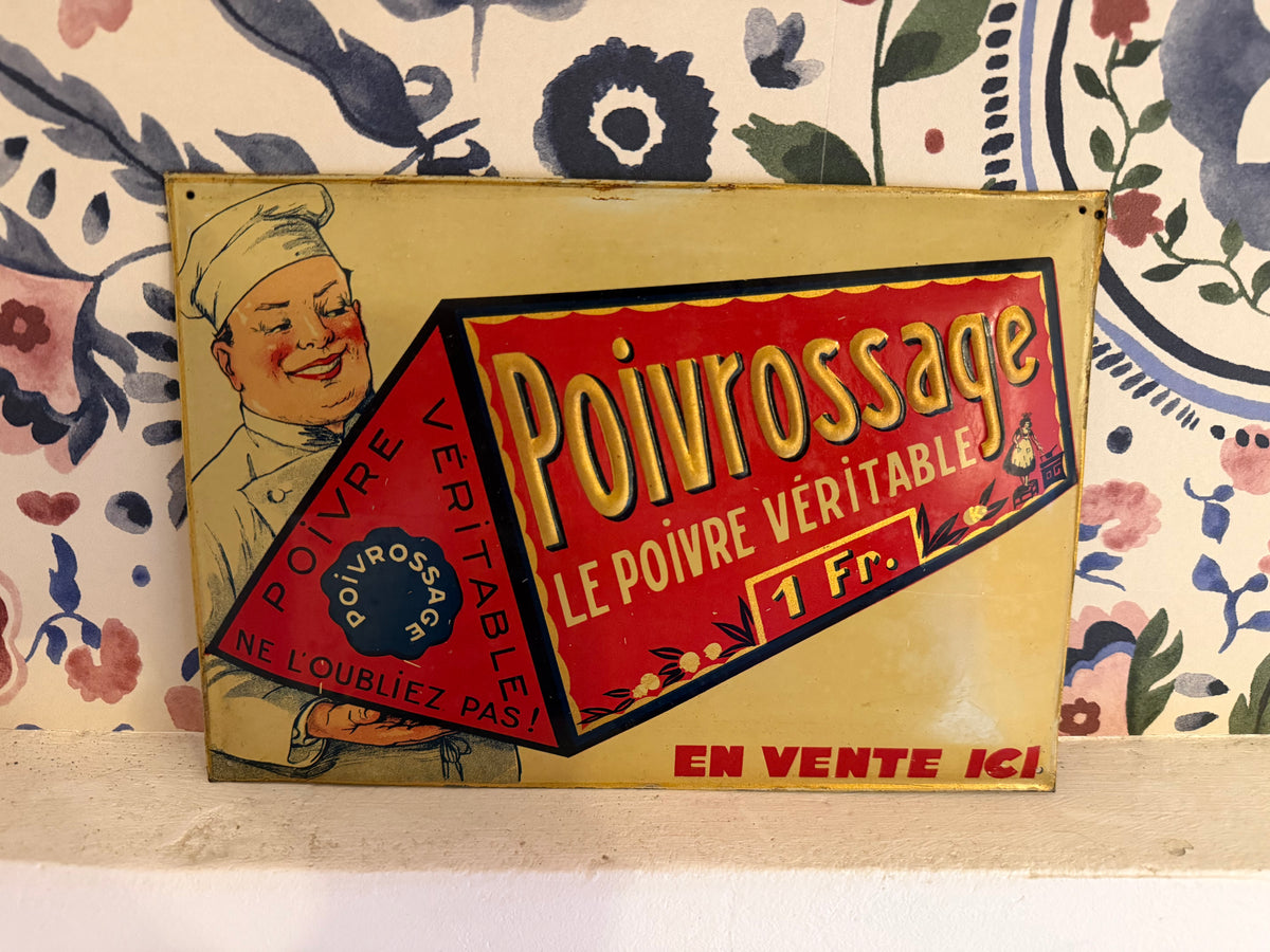 Tôle Poivrossage