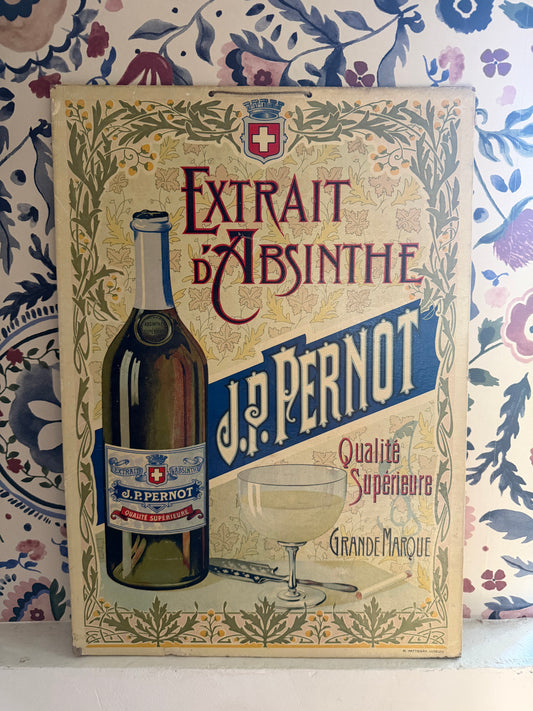 Carton Absinthe J.P. Pernot