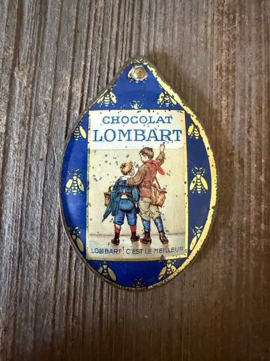 Miroir de poche Chocolat Lombart