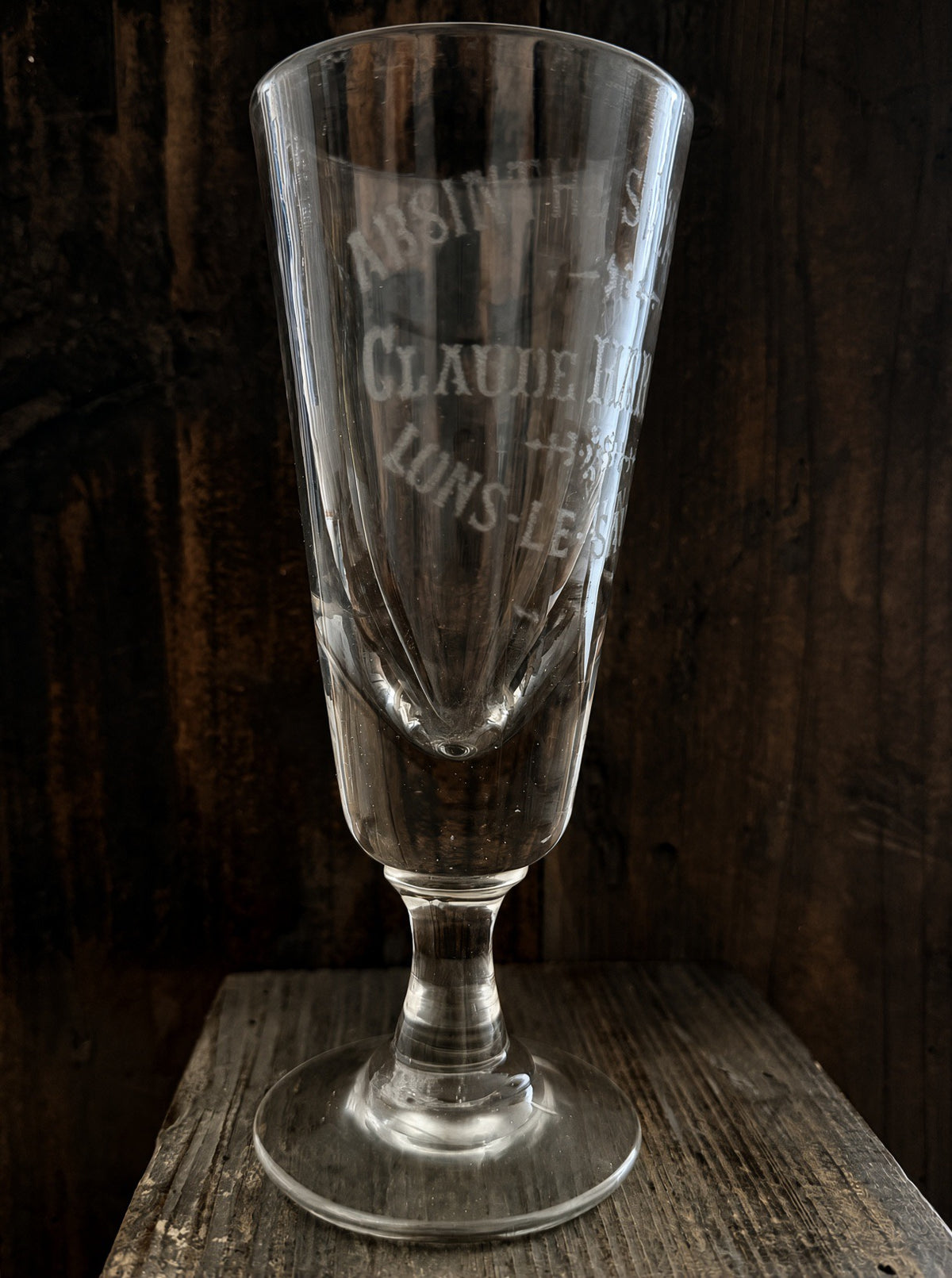 Verre à absinthe Claude BARNOUD