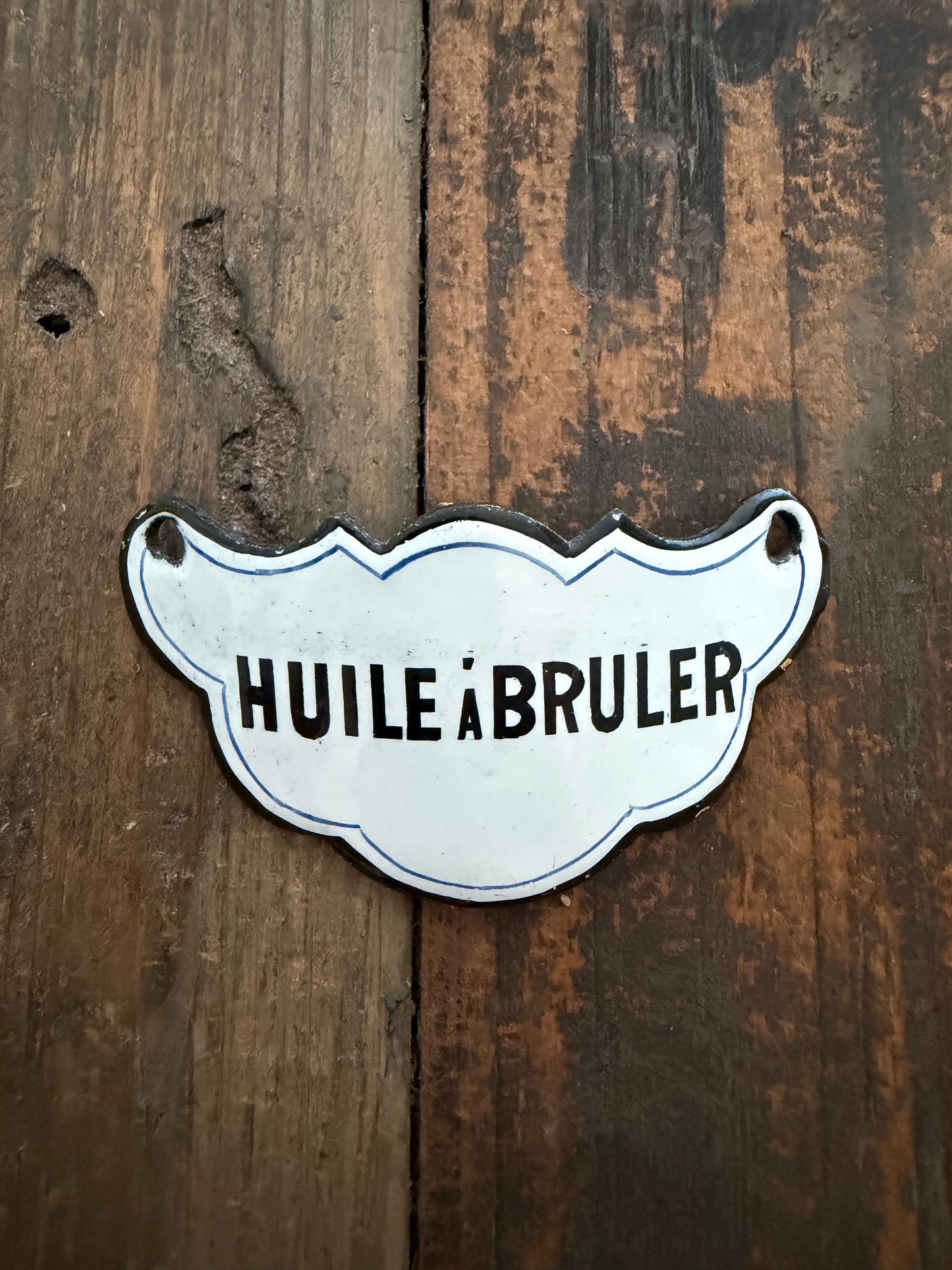 Collier de bouteille HUILE À BRÛLER