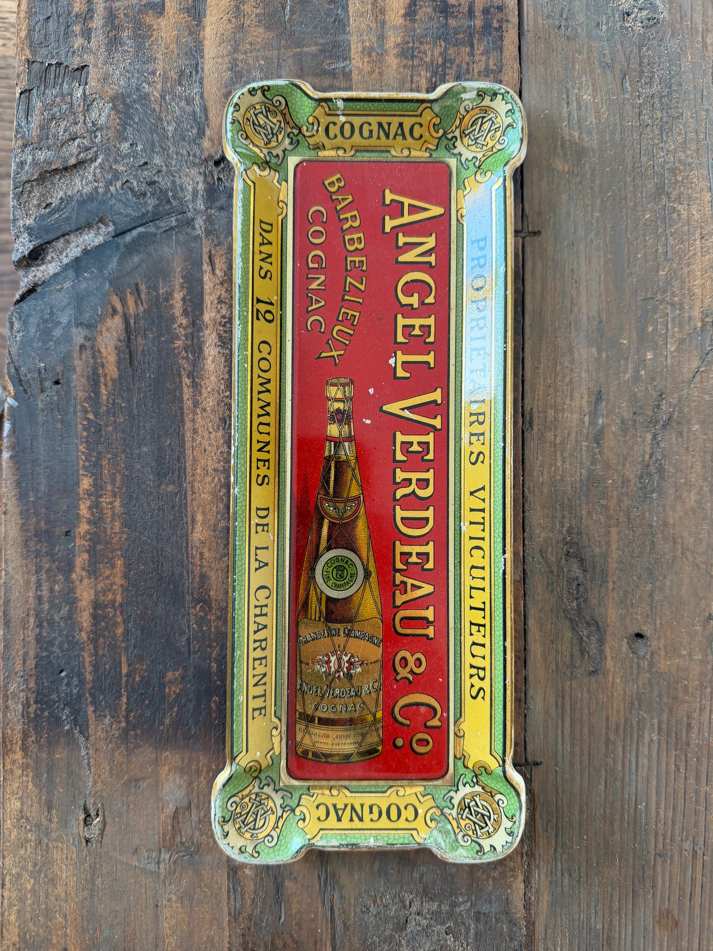Coupelle lithographiée Cognac Verdeau