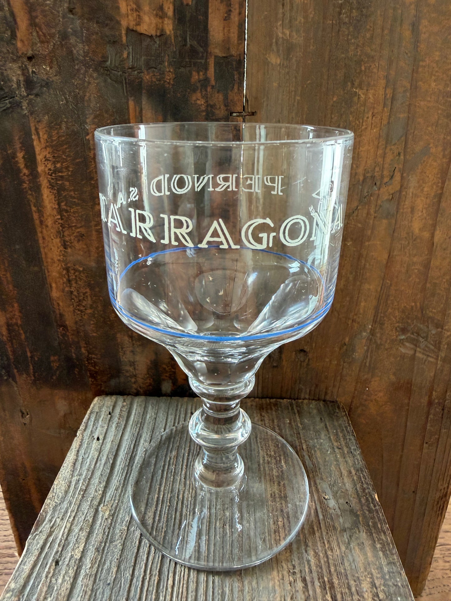 Komplettes Set Absinth-Glas + Absinth-Löffel Pernod SA